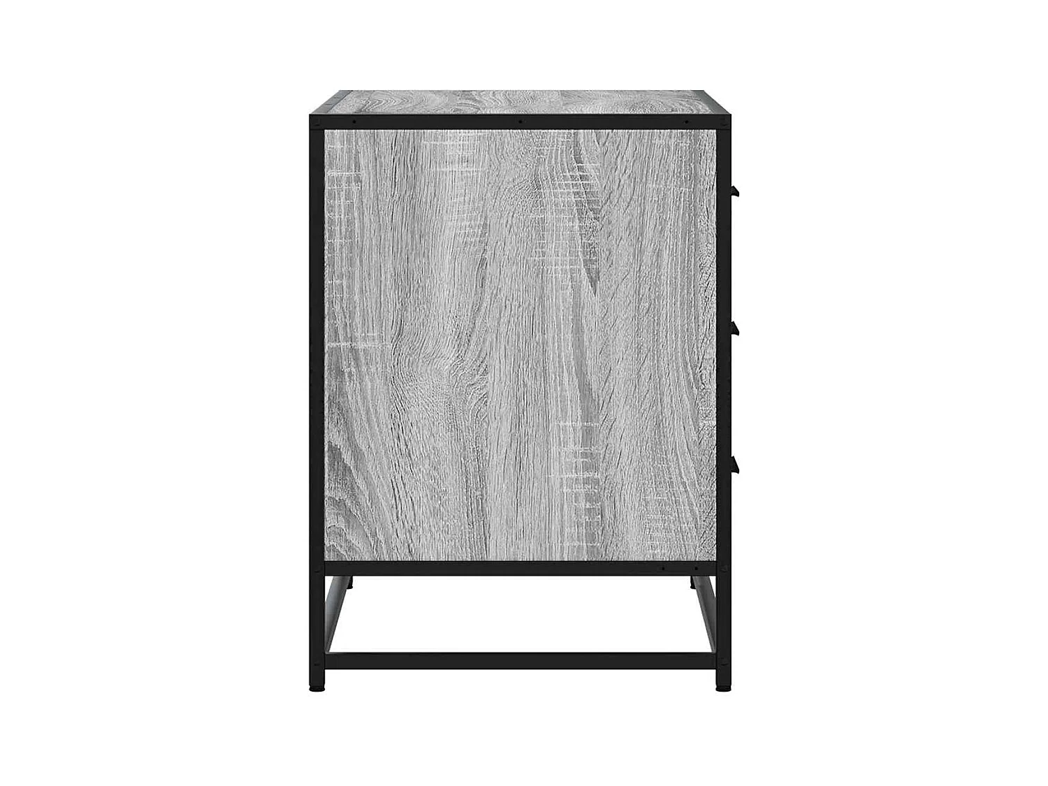 Sonoma grijze ladekast 70x41x56 cm bewerkt hout