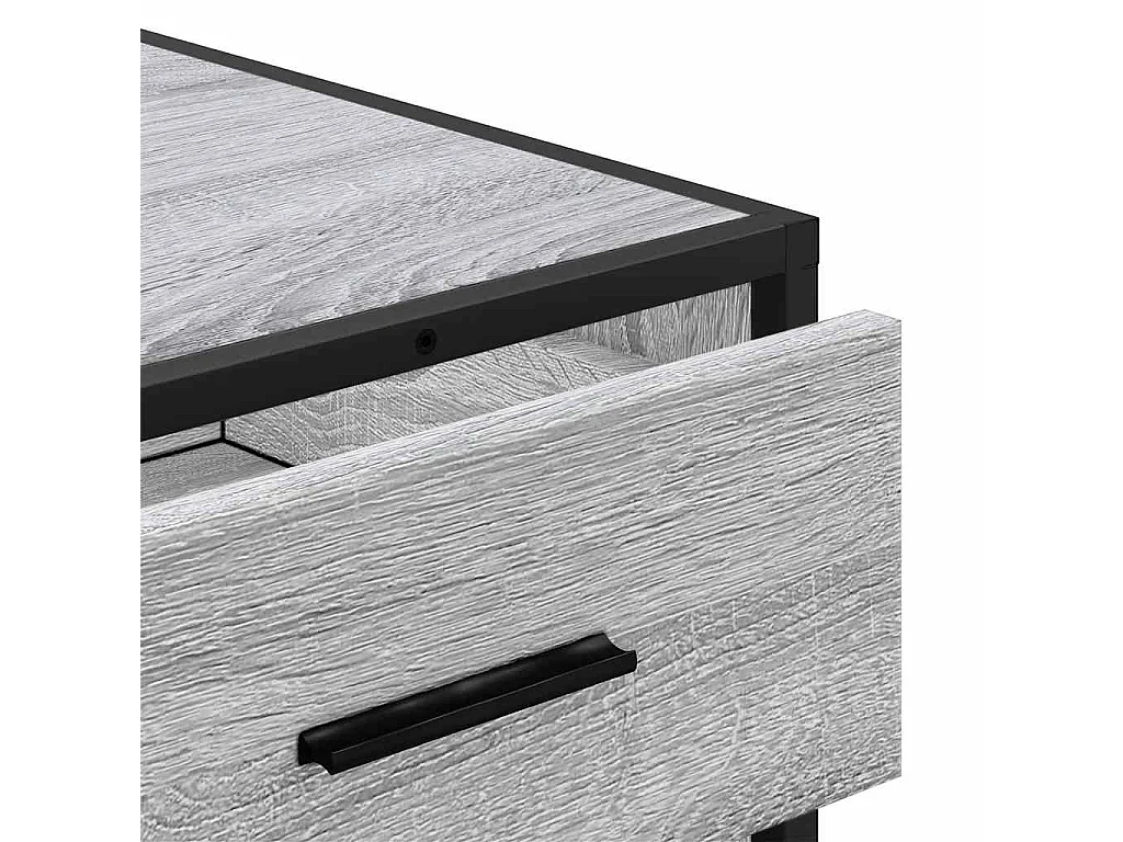 Commode sonoma gris 70x41x56 cm bois d'ingénierie