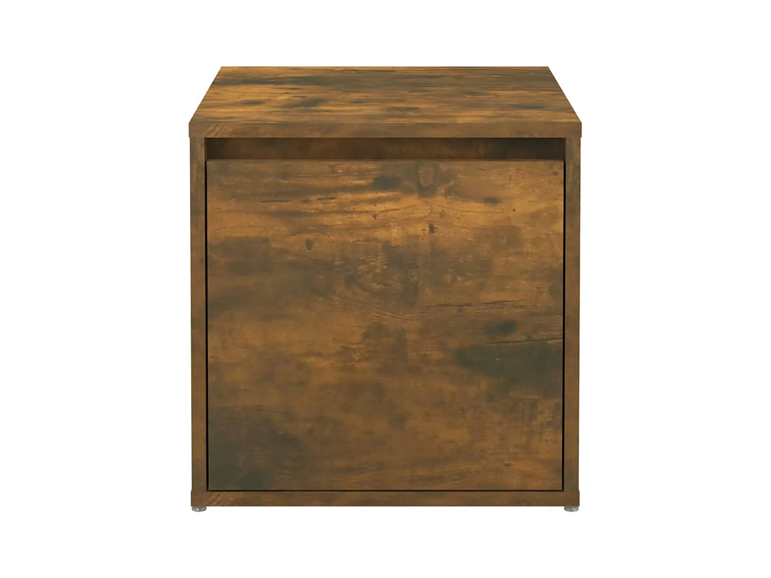 Ladekast Gerookt eikenhout 40,5x40x40 cm Technisch hout