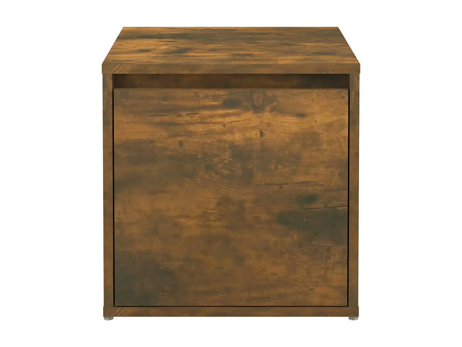 Tiroir boîte Chêne fumé 40,5x40x40 cm Bois d'ingénierie