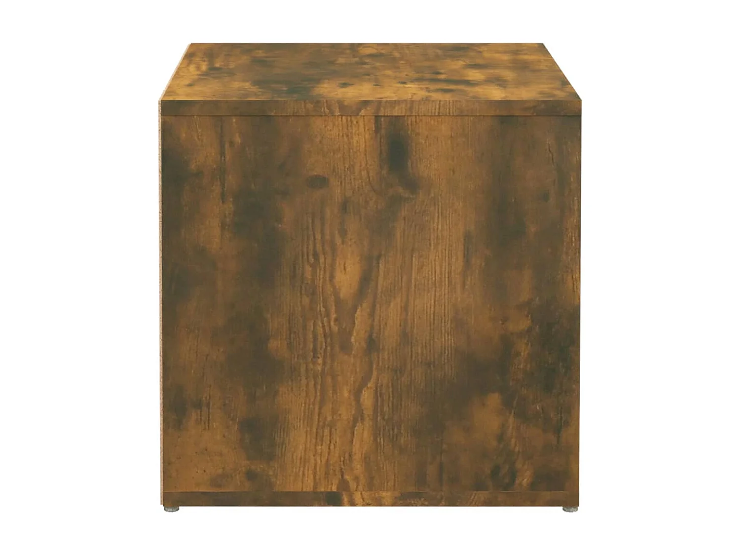 Tiroir boîte Chêne fumé 40,5x40x40 cm Bois d'ingénierie