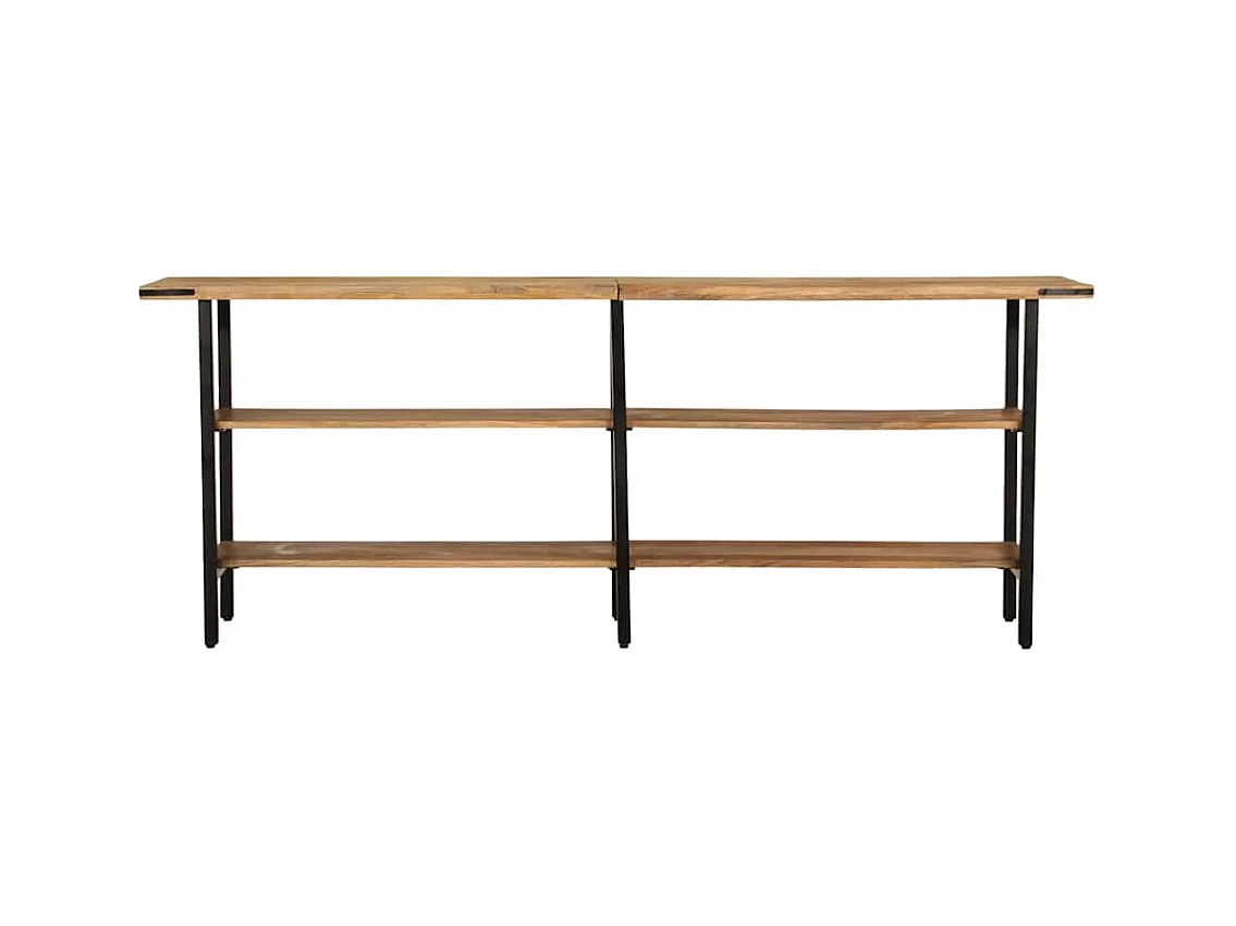 Table console 180x35x70 cm bois de manguier massif