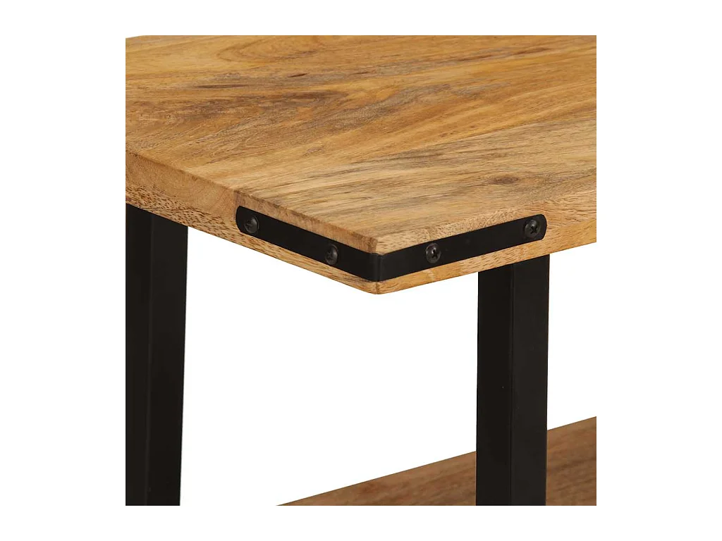 Table console 180x35x70 cm bois de manguier massif