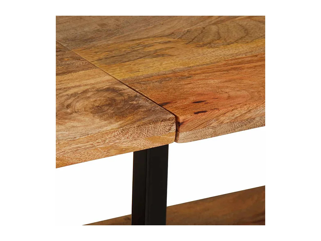 Table console 180x35x70 cm bois de manguier massif