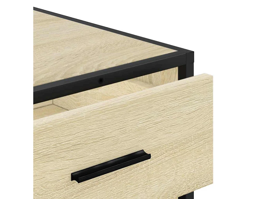 Commode chêne sonoma 70x41x56 cm bois d'ingénierie