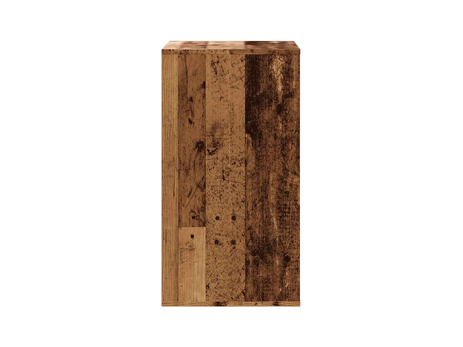 Oude houten hoekladekast 60x41x76 cm bewerkt hout