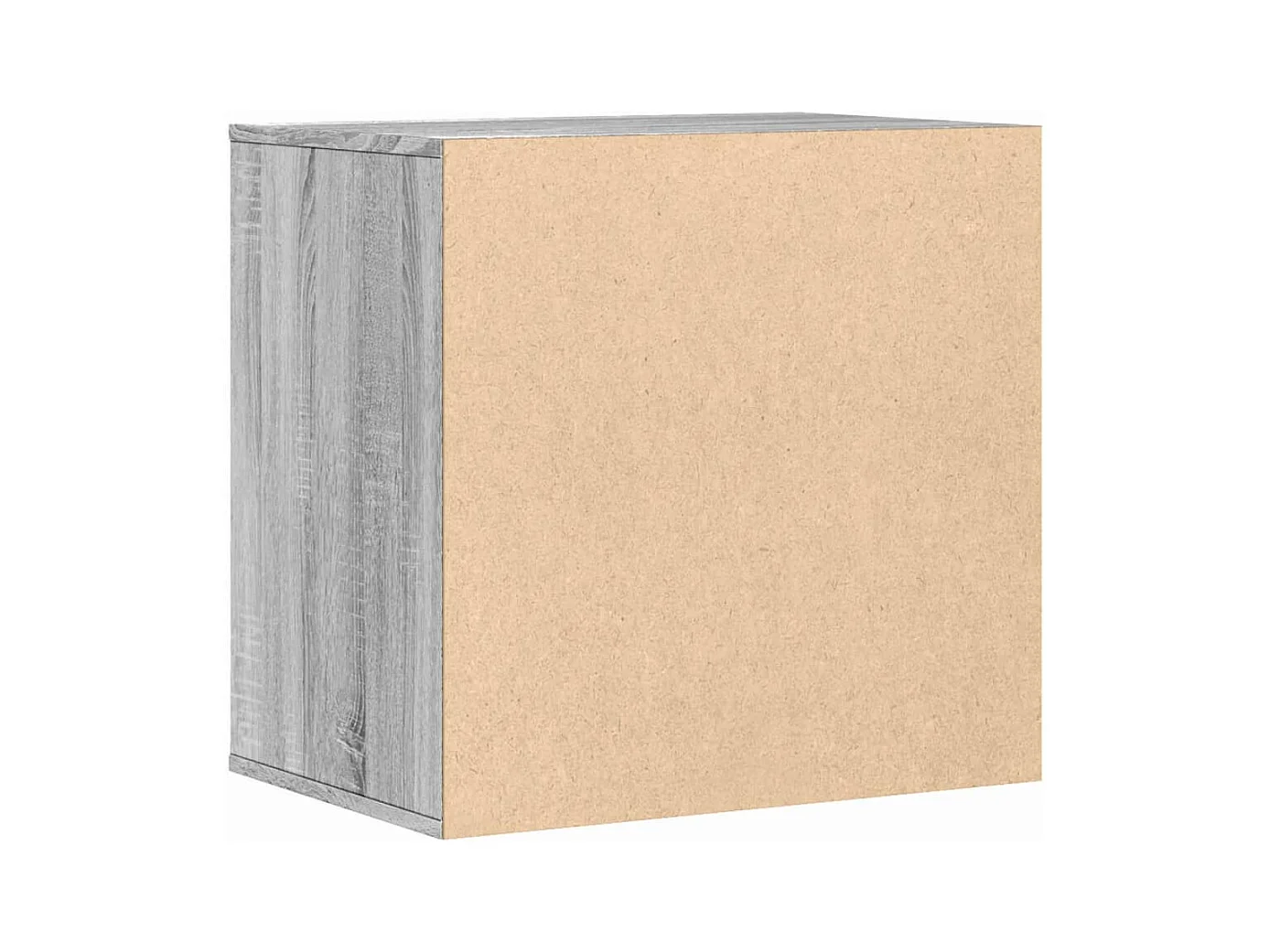 Sonoma grijze hoekladekast 60x41x58 cm bewerkt hout