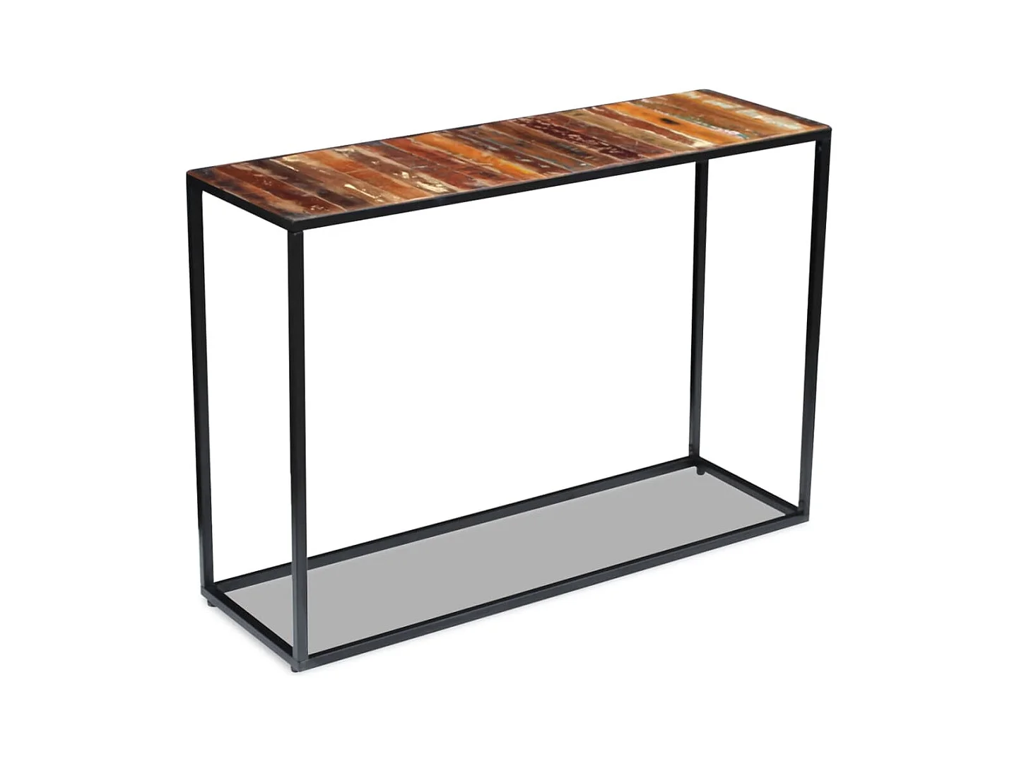 Consoletafel Massief gerecycled hout 110x35x76 cm