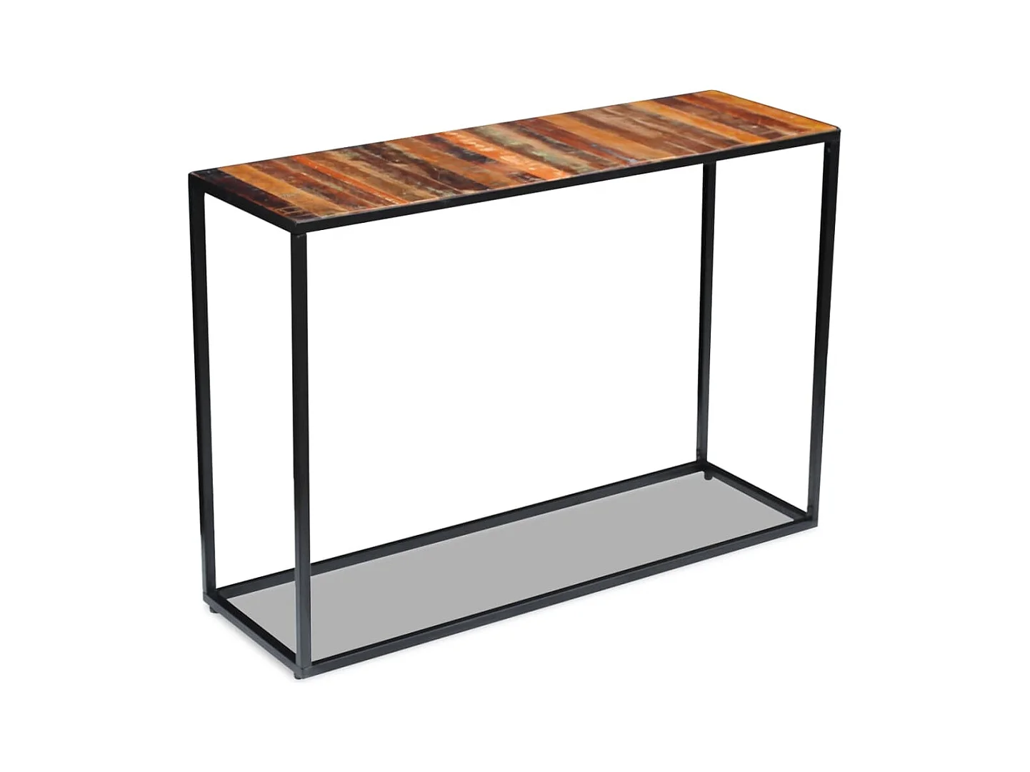 Consoletafel Massief gerecycled hout 110x35x76 cm