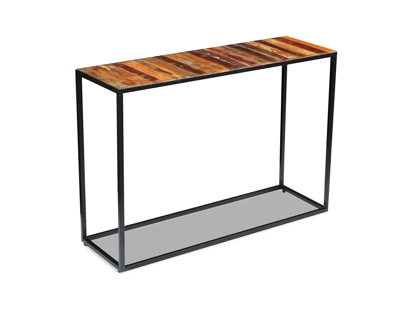 Consoletafel Massief gerecycled hout 110x35x76 cm