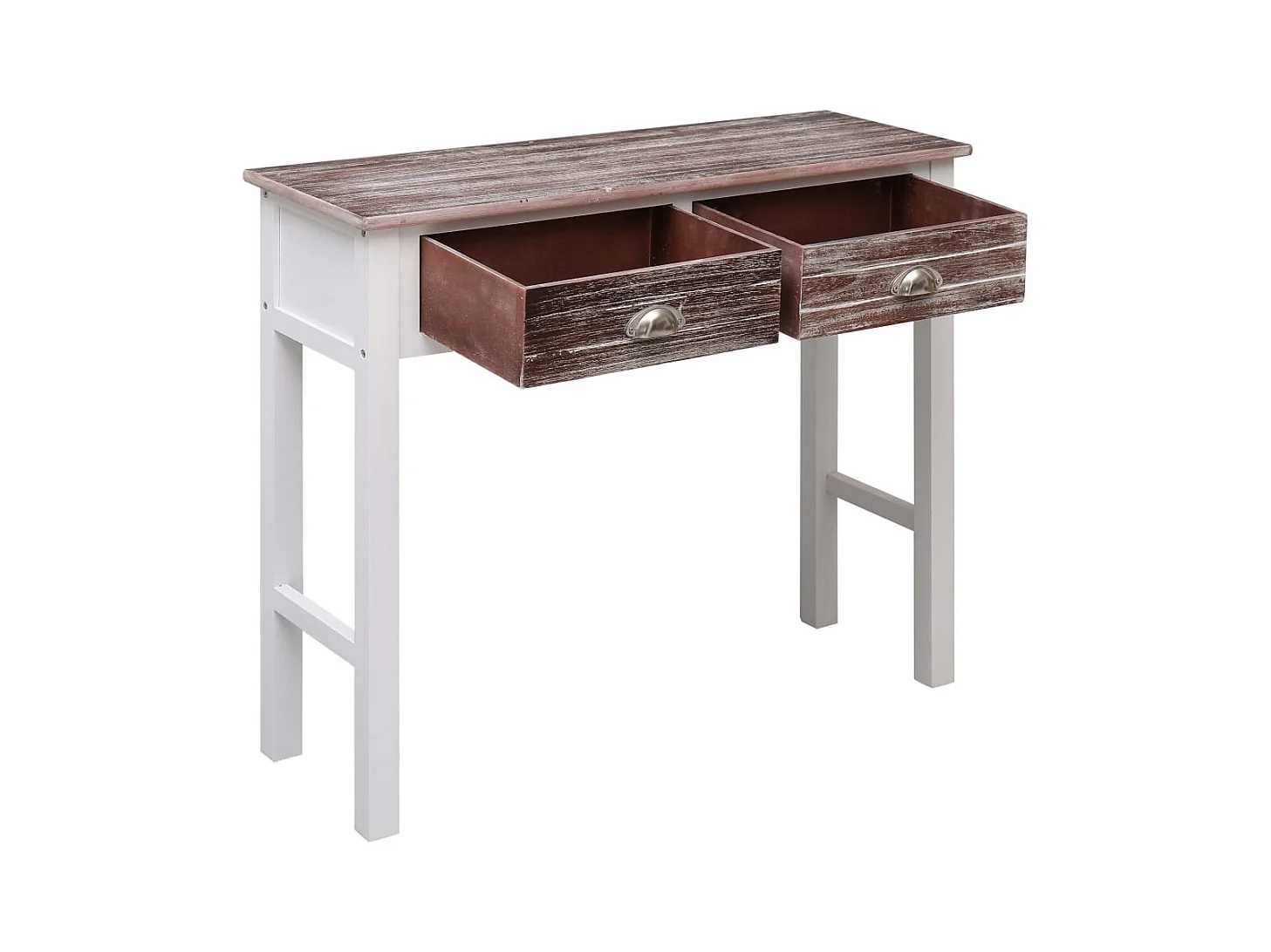 Table console Marron 90 x 30 x 77 cm Bois