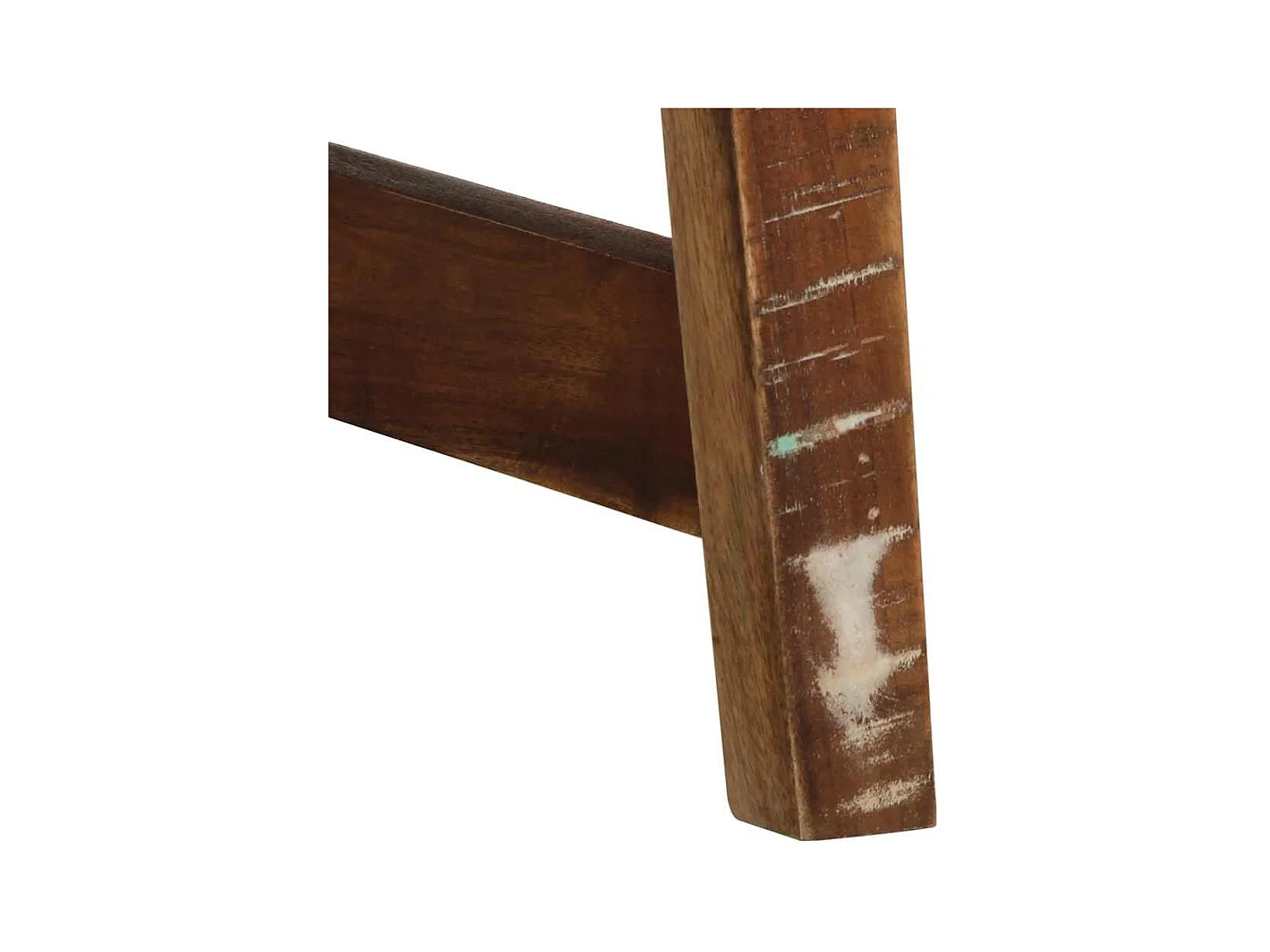 Table console 90x32x75 cm bois massif de récupération