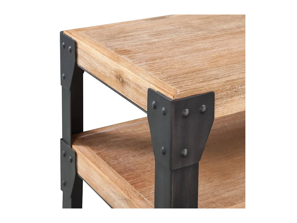 Table console Bois d'acacia massif 120 x 40 x 85 cm