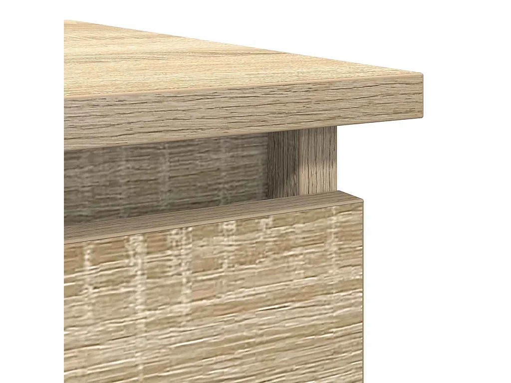 Table console avec tiroirs chêne sonoma 85,5x38,5x74,5 cm