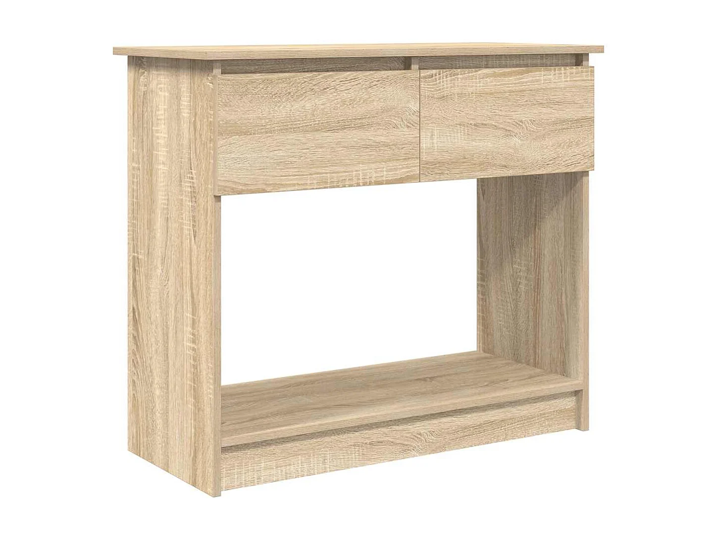 Table console avec tiroirs chêne sonoma 85,5x38,5x74,5 cm