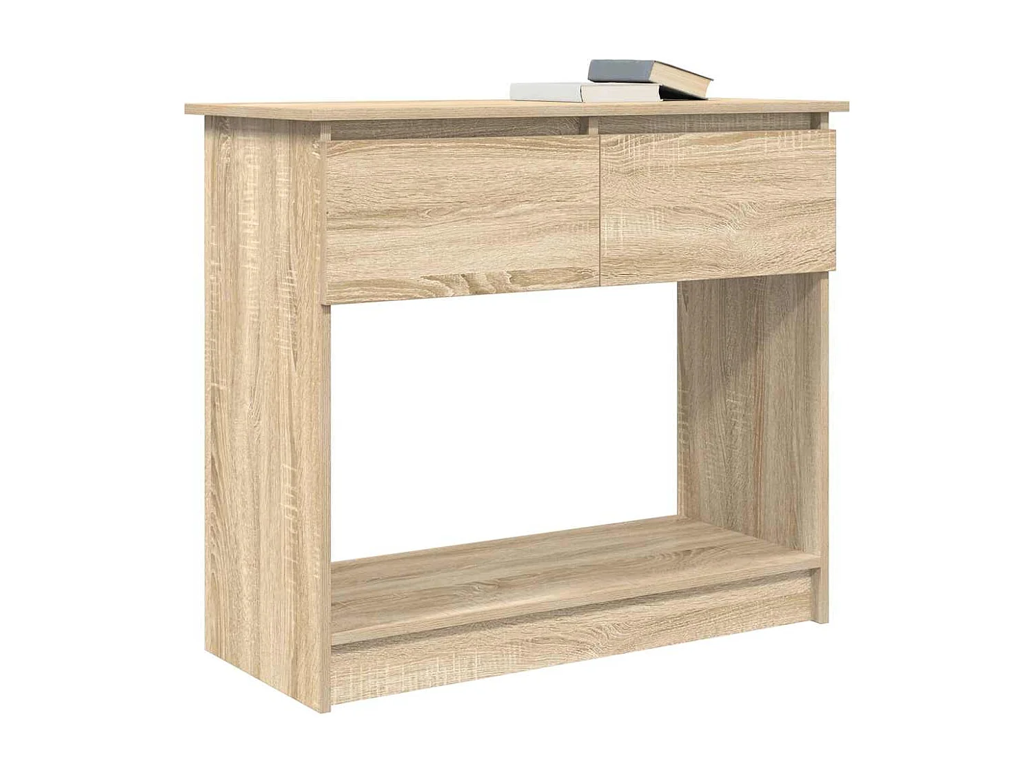 Table console avec tiroirs chêne sonoma 85,5x38,5x74,5 cm
