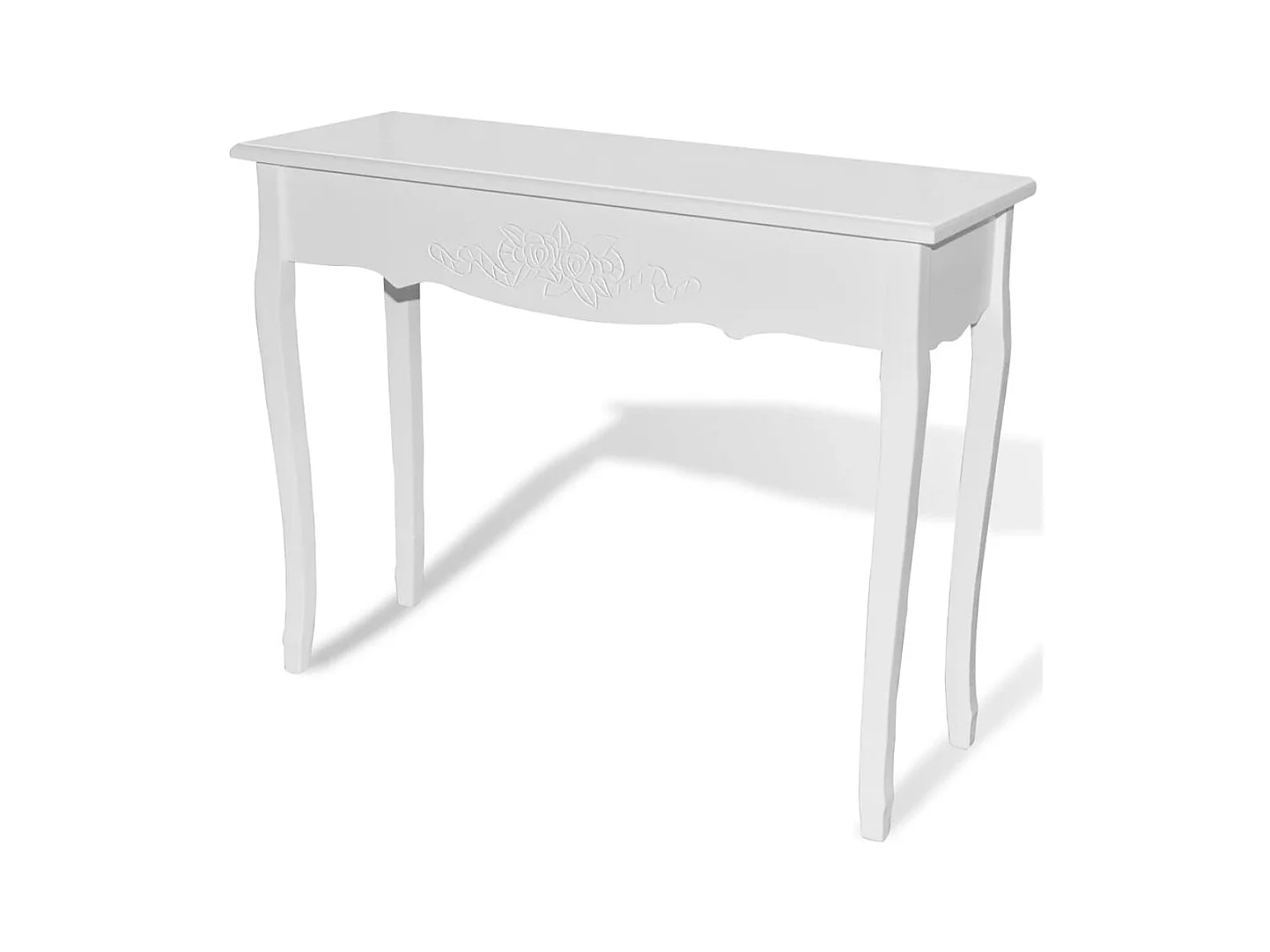 Witte consoletafel en kaptafel