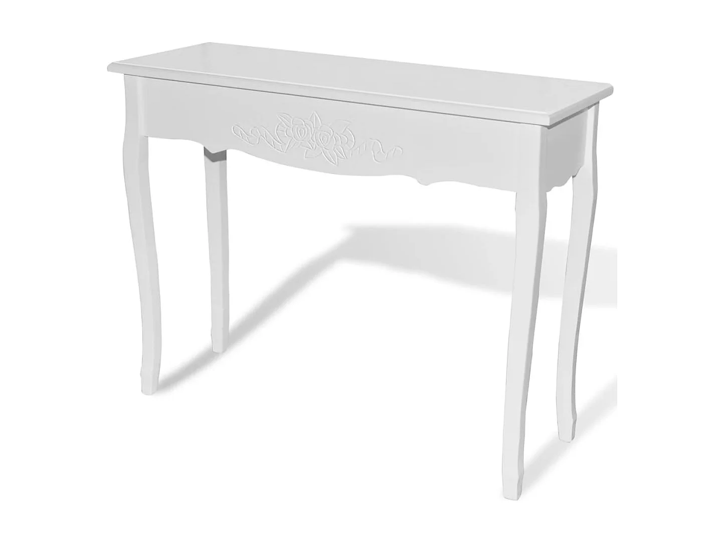 Table de console et coiffeuse Blanc