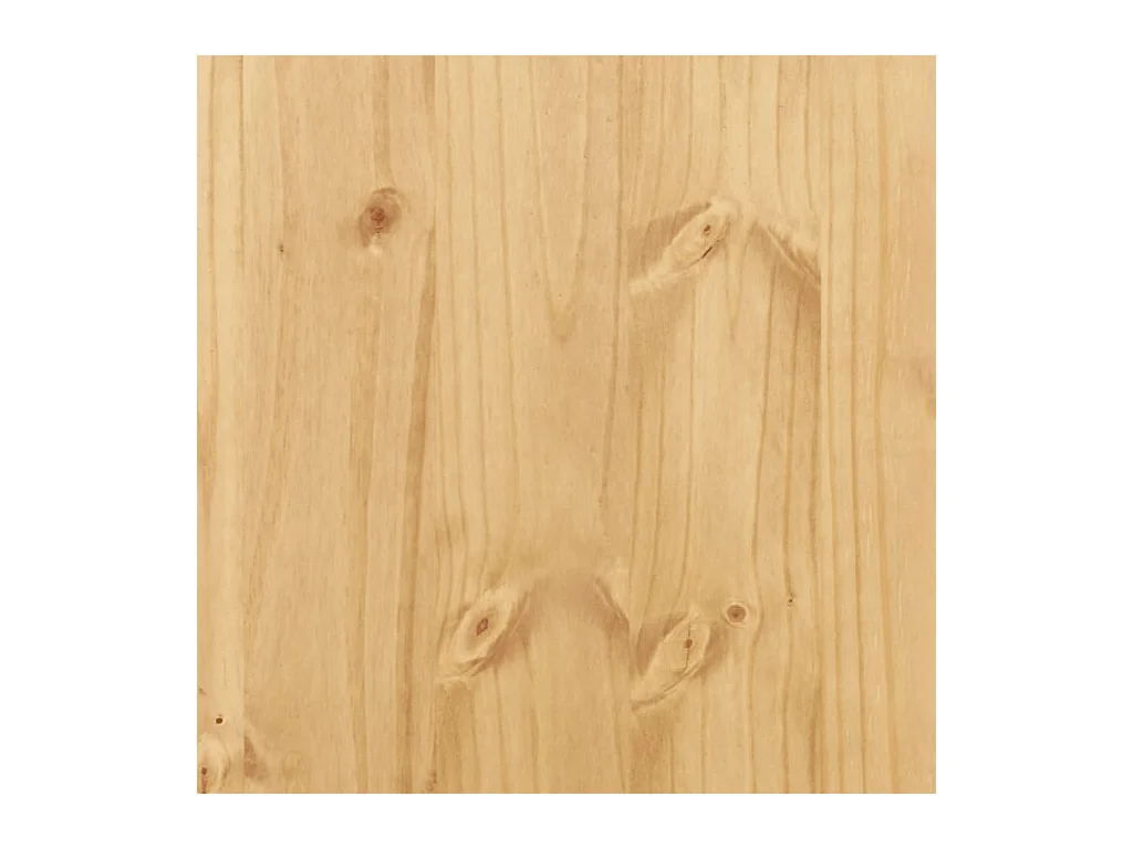 Table console 115x46x73 cm bois de pin massif