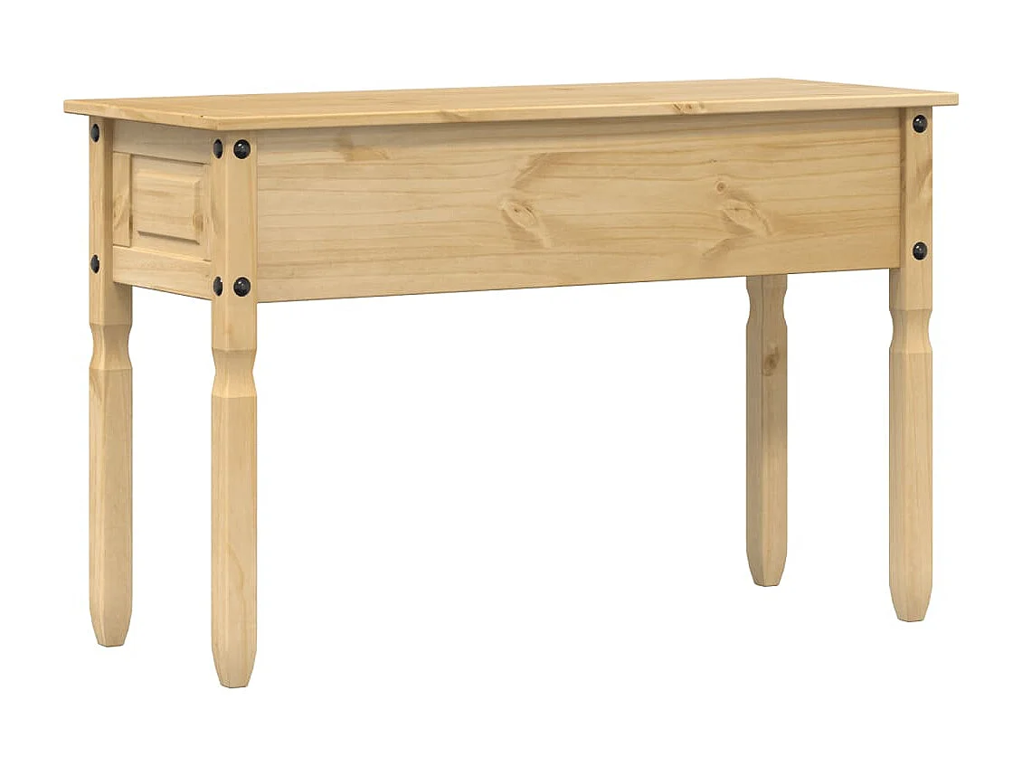 Table console 115x46x73 cm bois de pin massif