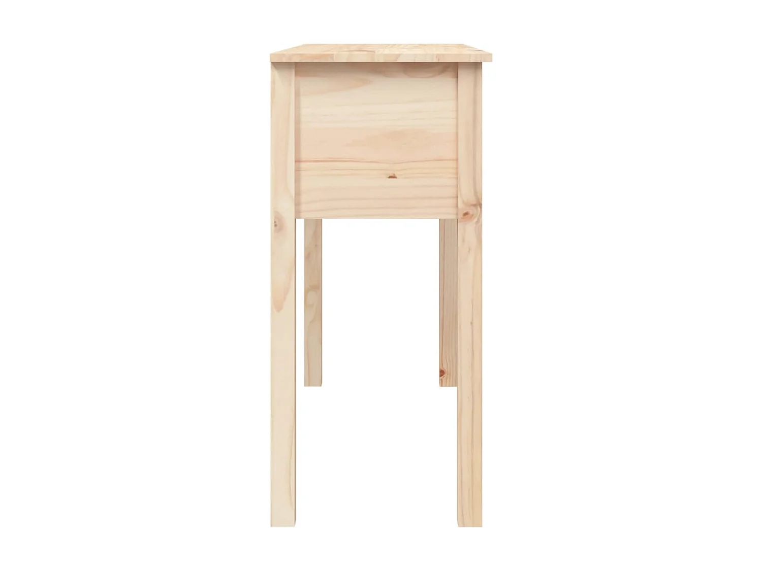 Table console 100x35x75 cm Bois massif de pin