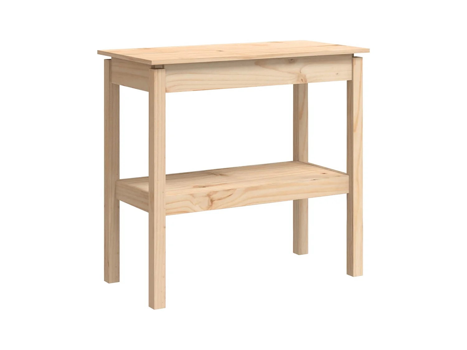 Table console 80x40x75 cm Bois massif de pin