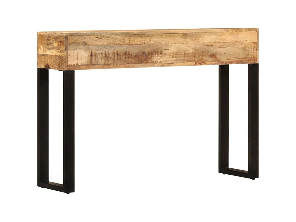 Table console 110 x 30 x 76 cm Bois de manguier massif