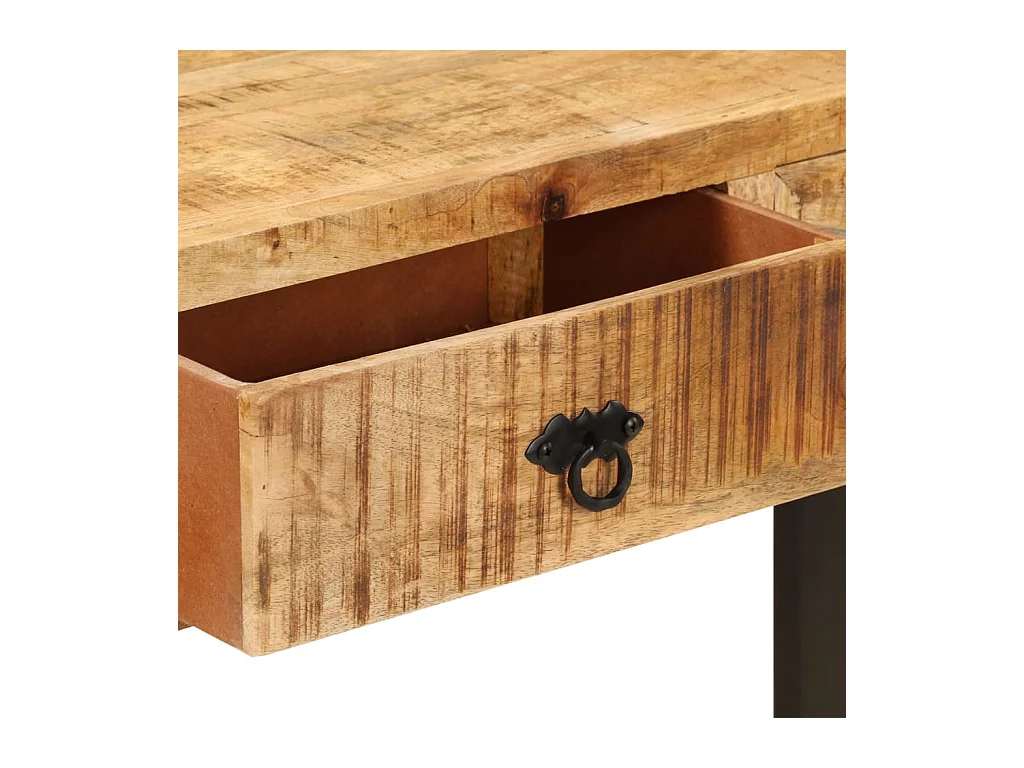 Table console 110 x 30 x 76 cm Bois de manguier massif