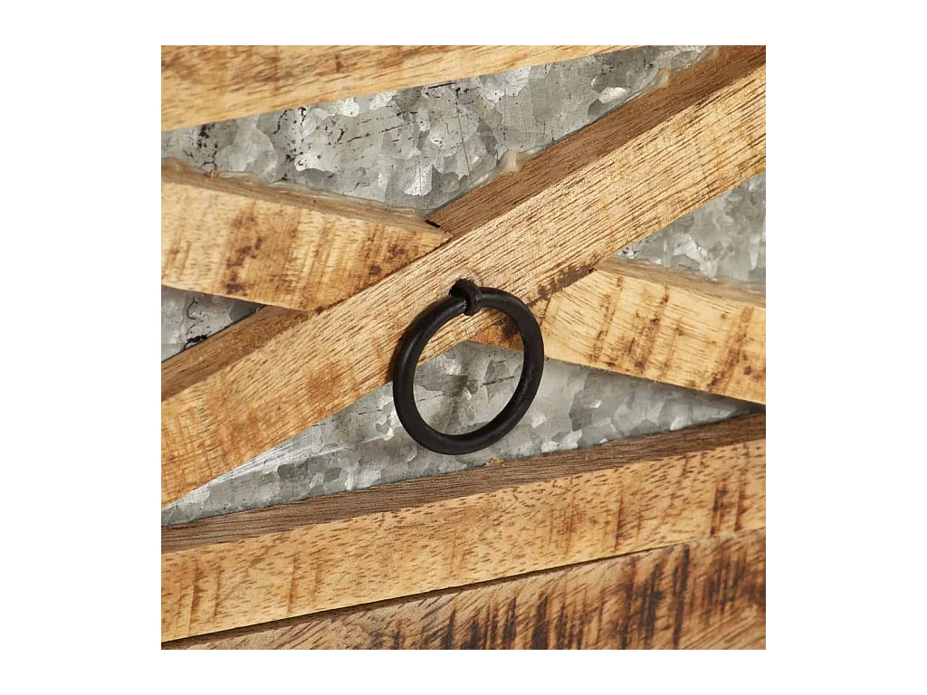 Table console 110 x 30 x 76 cm Bois de manguier massif