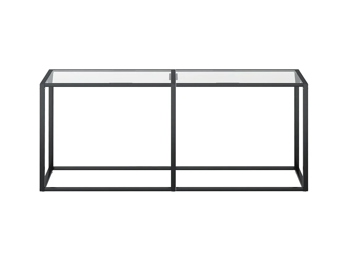 Transparante consoletafel 180x35x75,5 cm Gehard glas