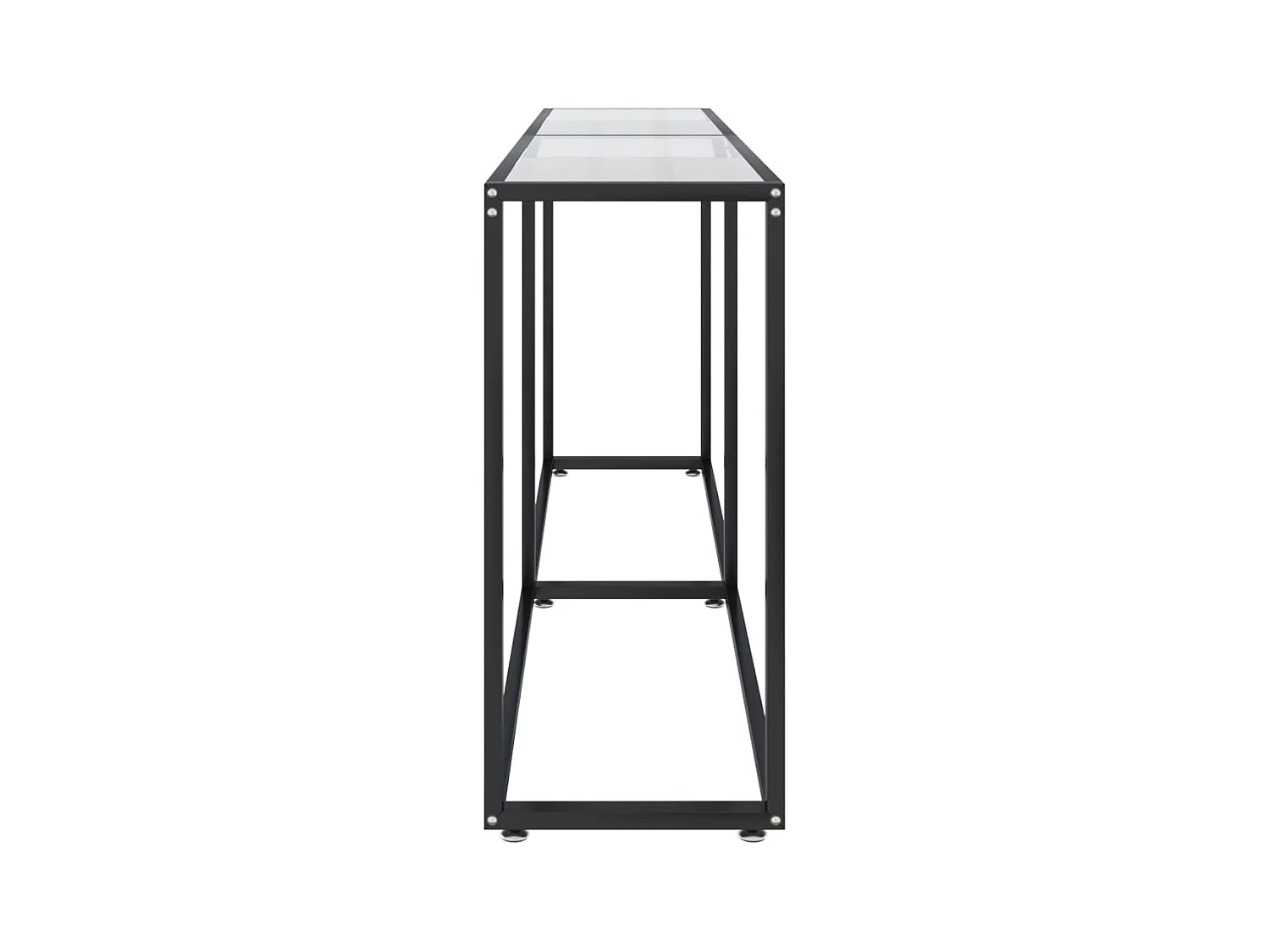 Transparante consoletafel 180x35x75,5 cm Gehard glas