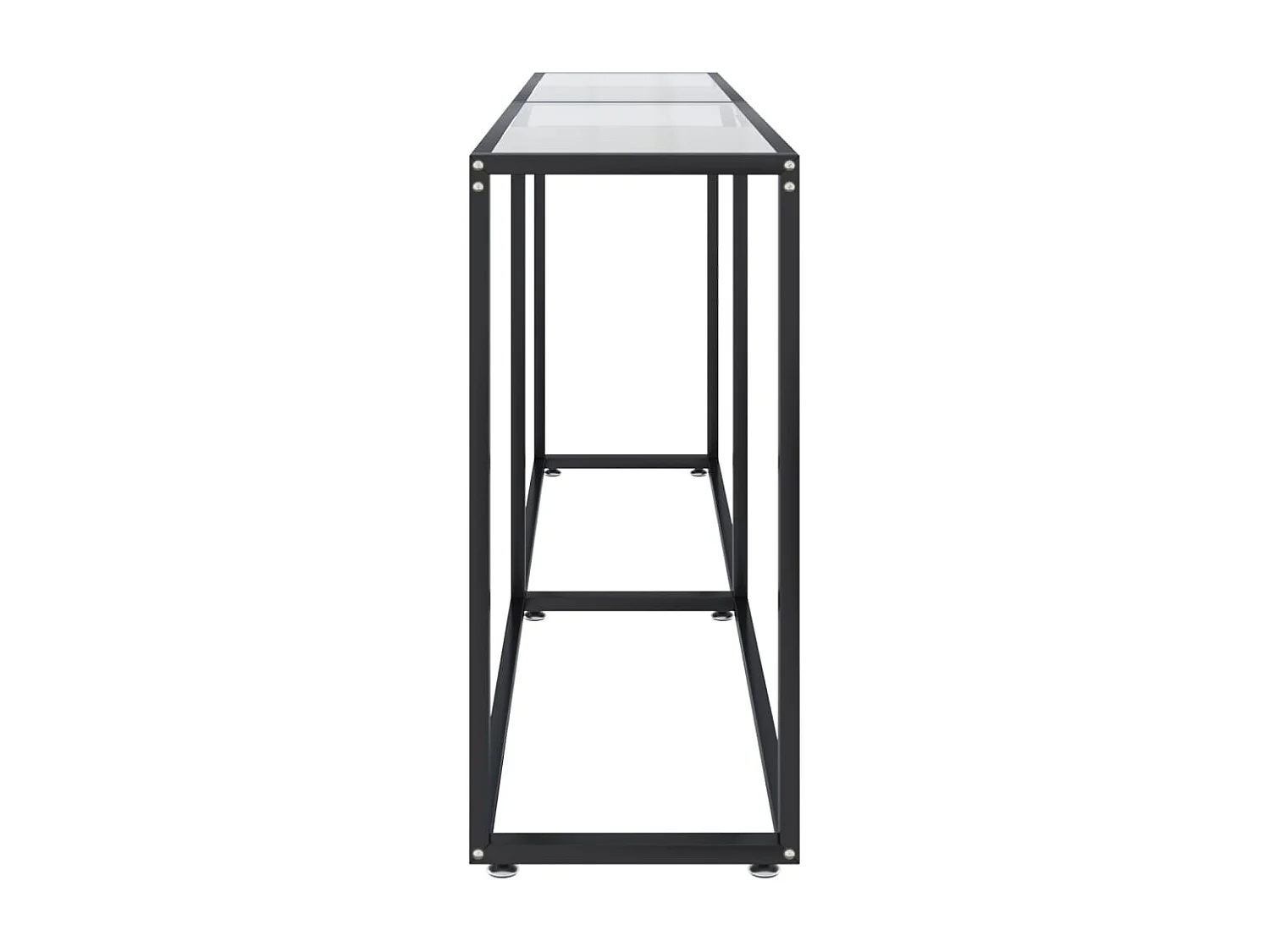 Transparante consoletafel 180x35x75,5 cm Gehard glas