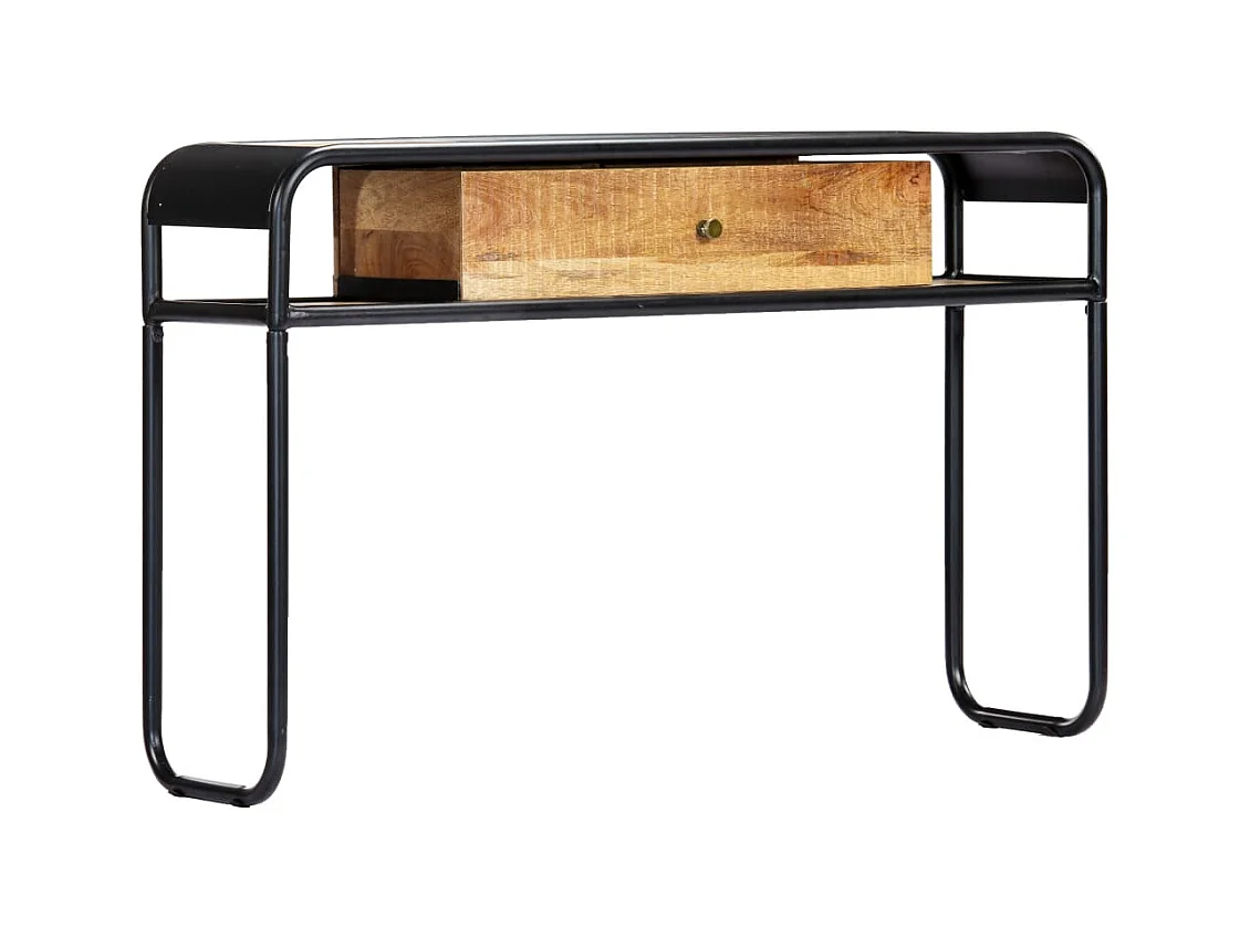 Table console 118 x 30 x 75 cm Bois de manguier massif