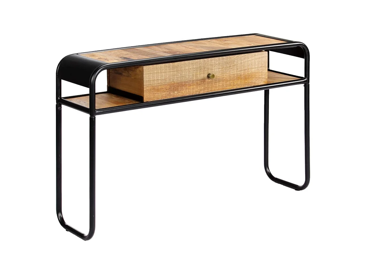 Table console 118 x 30 x 75 cm Bois de manguier massif
