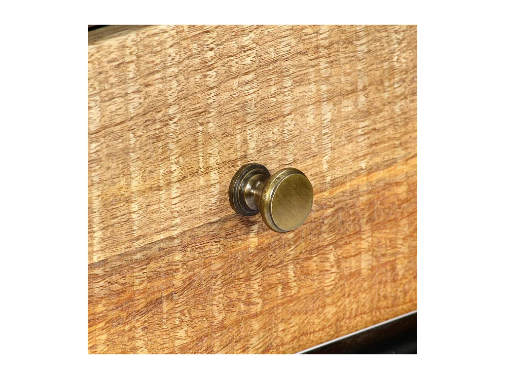 Table console 118 x 30 x 75 cm Bois de manguier massif