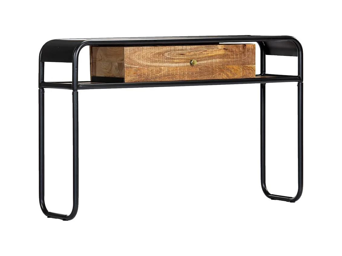 Table console 118 x 30 x 75 cm Bois de manguier massif