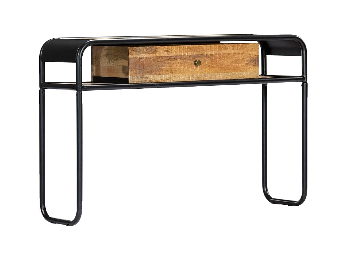 Table console 118 x 30 x 75 cm Bois de manguier massif