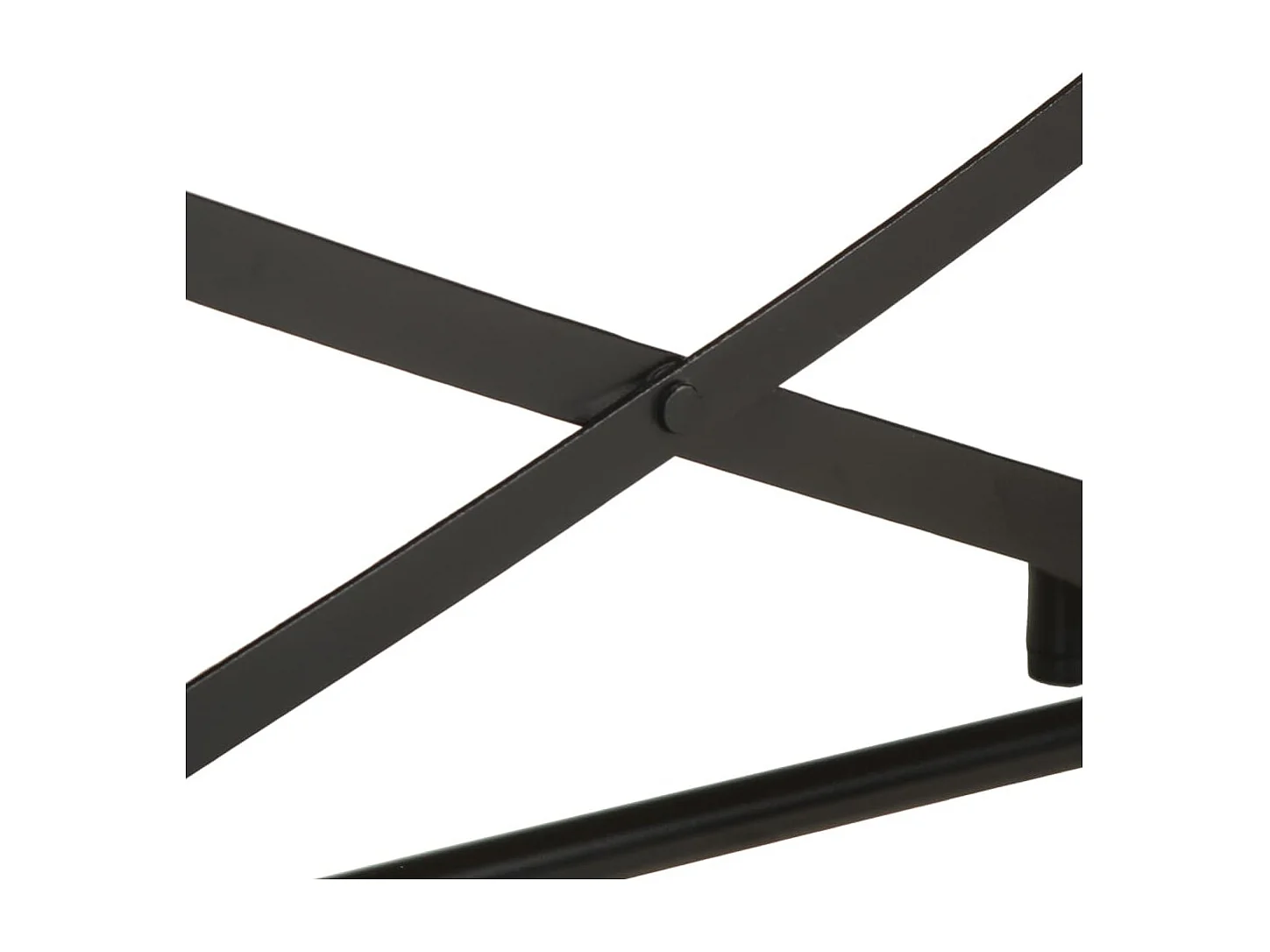 Table console 110x42x76 cm bois massif de manguier brut