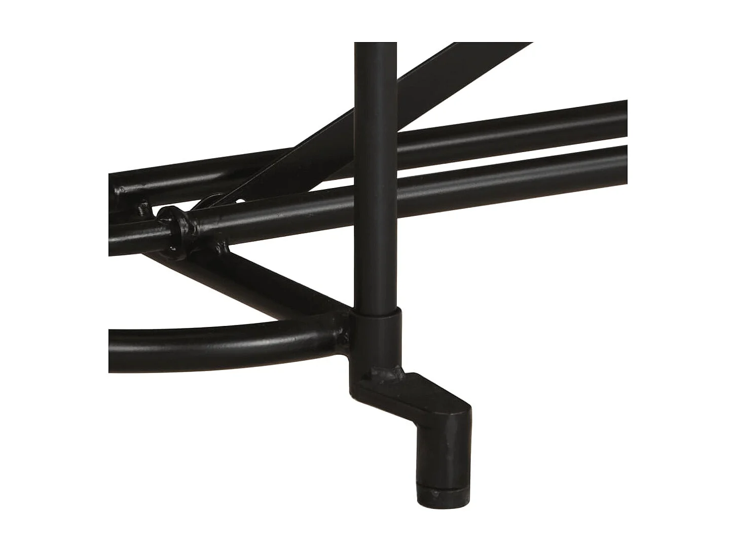 Table console 110x42x76 cm bois massif de manguier brut