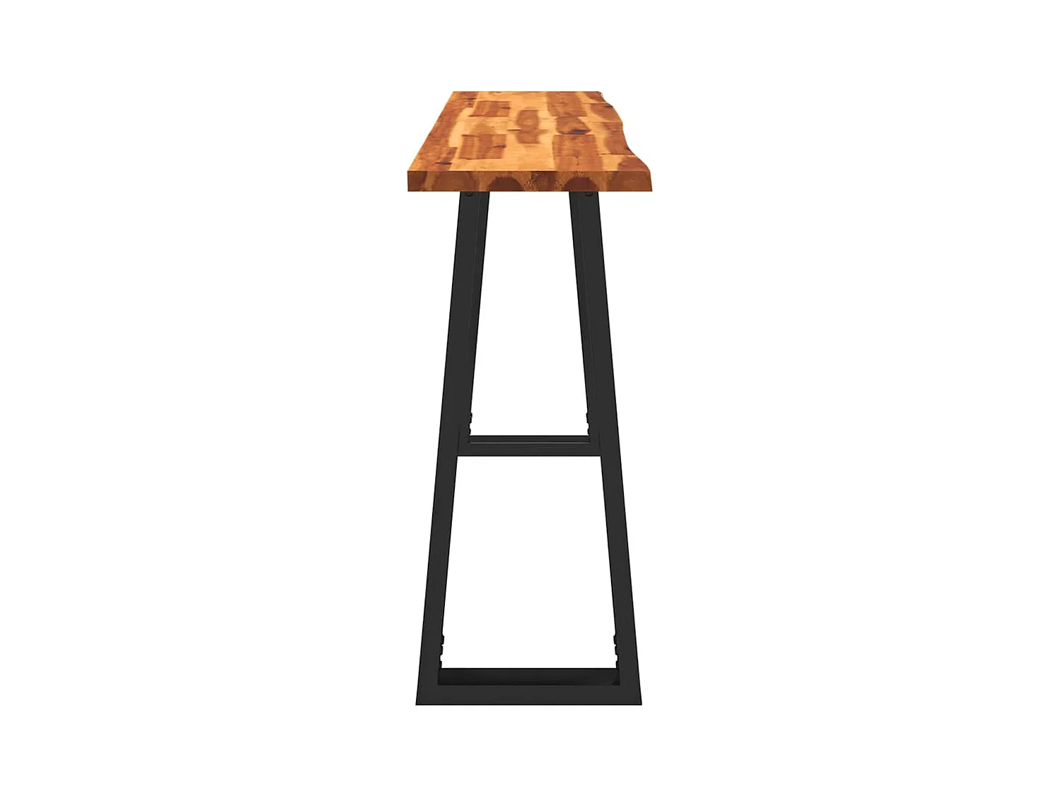 Table console à 140x40x80 cm bois d'acacia solide