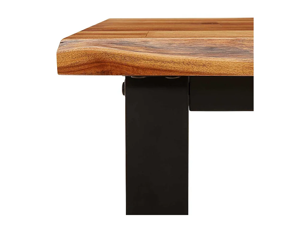 Table console à 140x40x80 cm bois d'acacia solide