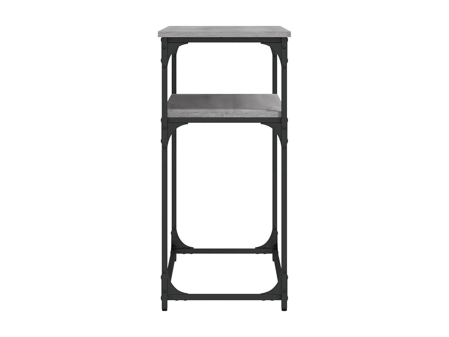 Sonoma grijze consoletafel 100x35,5x75 cm bewerkt hout