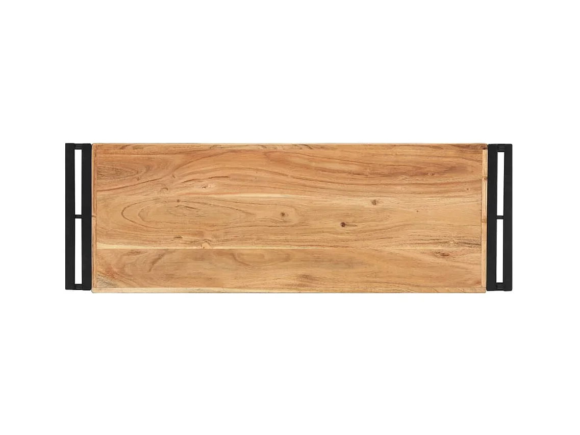 Table console 90x30x75 cm Bois d'acacia massif