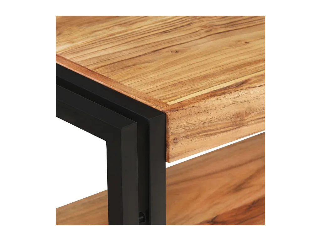 Table console 90x30x75 cm Bois d'acacia massif