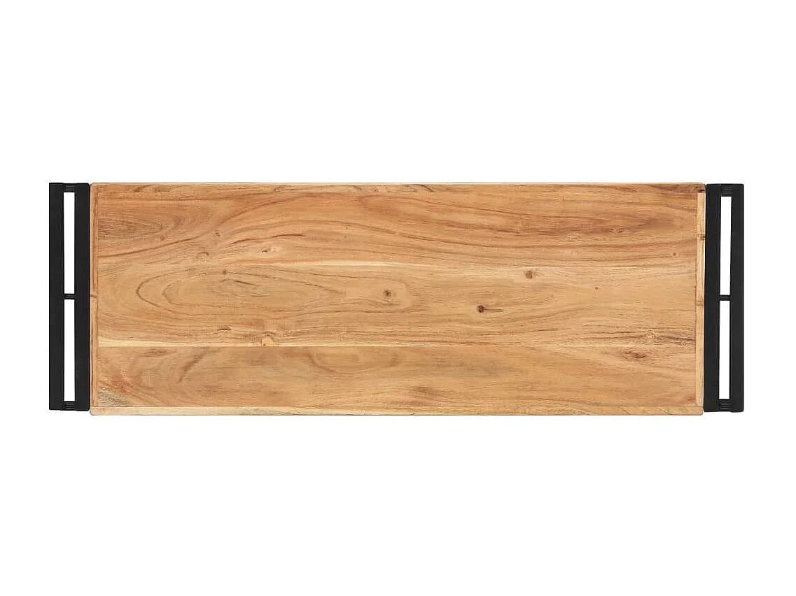 Table console 90x30x75 cm Bois d'acacia massif