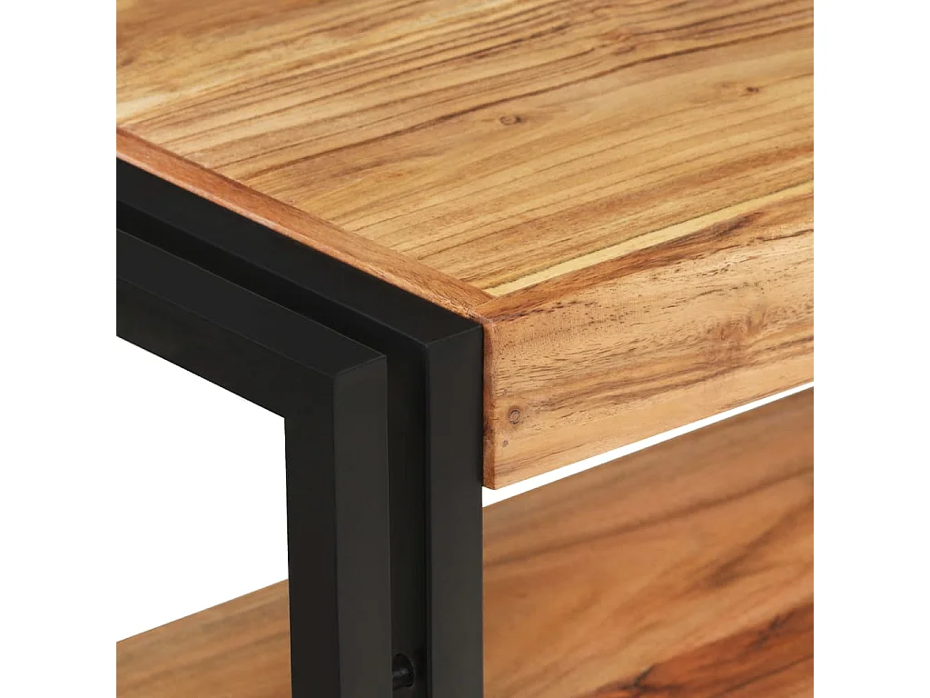 Table console 90x30x75 cm Bois d'acacia massif