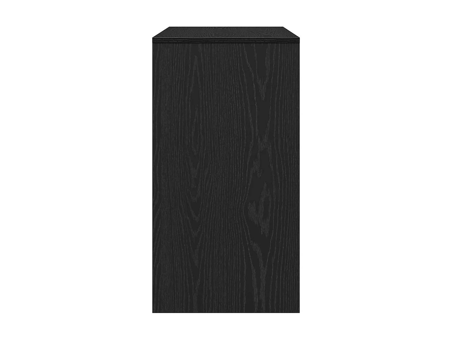 Zwarte eiken consoletafel 89x41x76,5 cm bewerkt hout