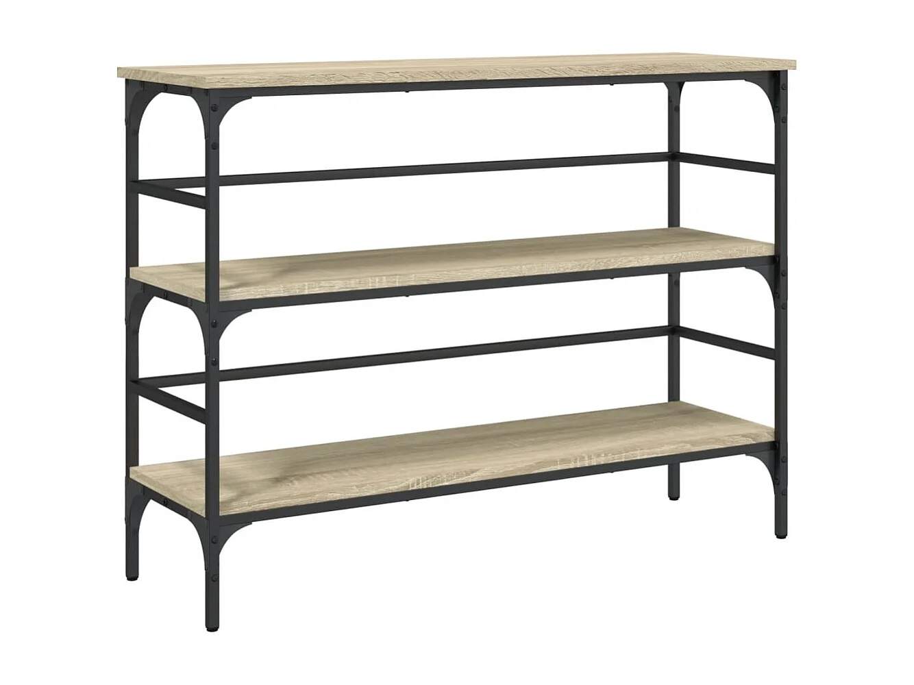 Konsolentisch aus Sonoma-Eiche 100x32x75 cm Holzwerkstoff