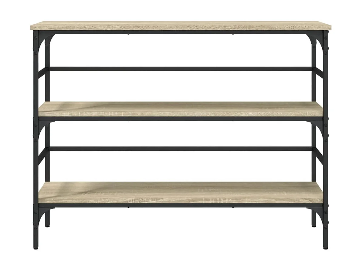 Konsolentisch aus Sonoma-Eiche 100x32x75 cm Holzwerkstoff