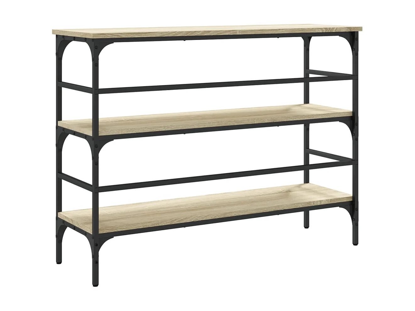 Konsolentisch aus Sonoma-Eiche 100x32x75 cm Holzwerkstoff